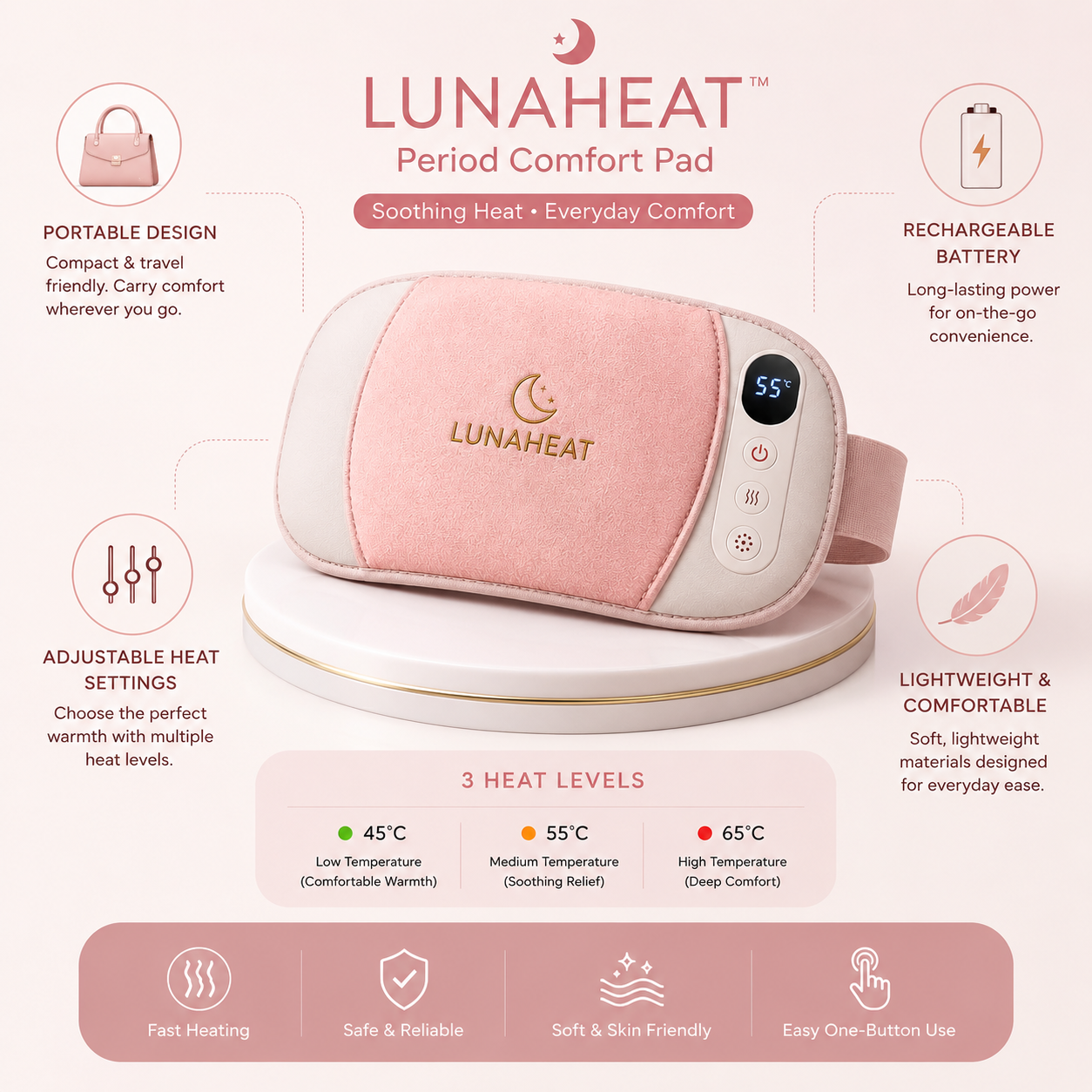 LunaHeat™ Period Comfort Pad